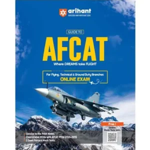 Arihant AFCAT 2025 Online Exam Guide Book English Medium for Flying Technical and Ground Duty Branches